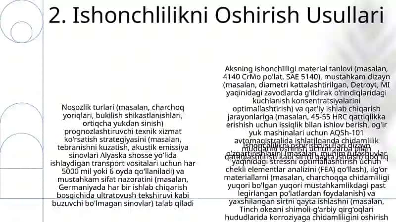 Axbarot turlari va ishonchlikigi 4