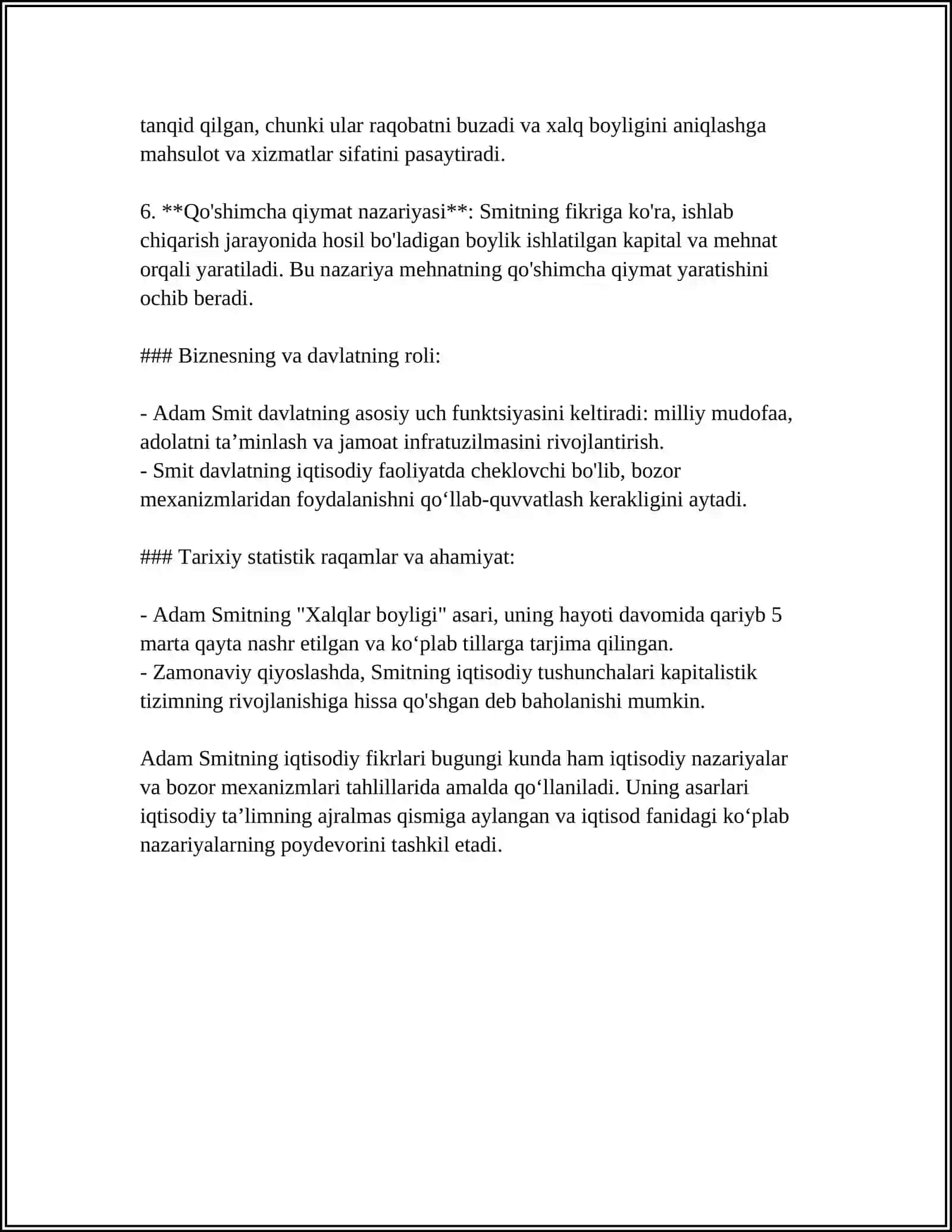 BUYUK IQTISODCHI OLIMLAR TA'LIMOT VA TADQIQOTLARINI O'RGANISH 4