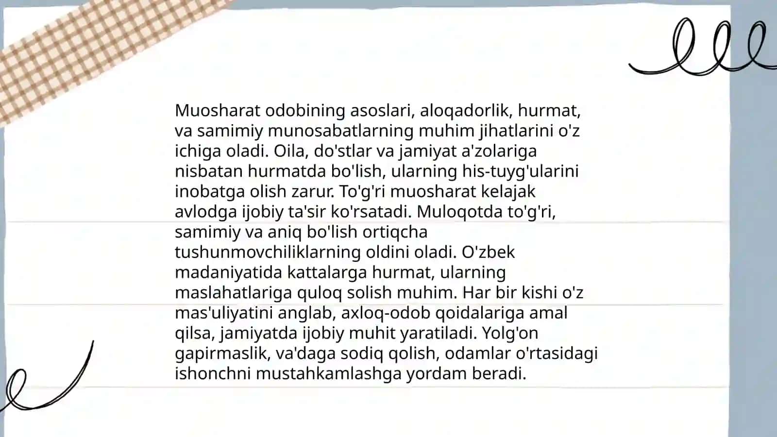 Sharqona tarbiya va muosharat odobining muloqotga ta’siri 4