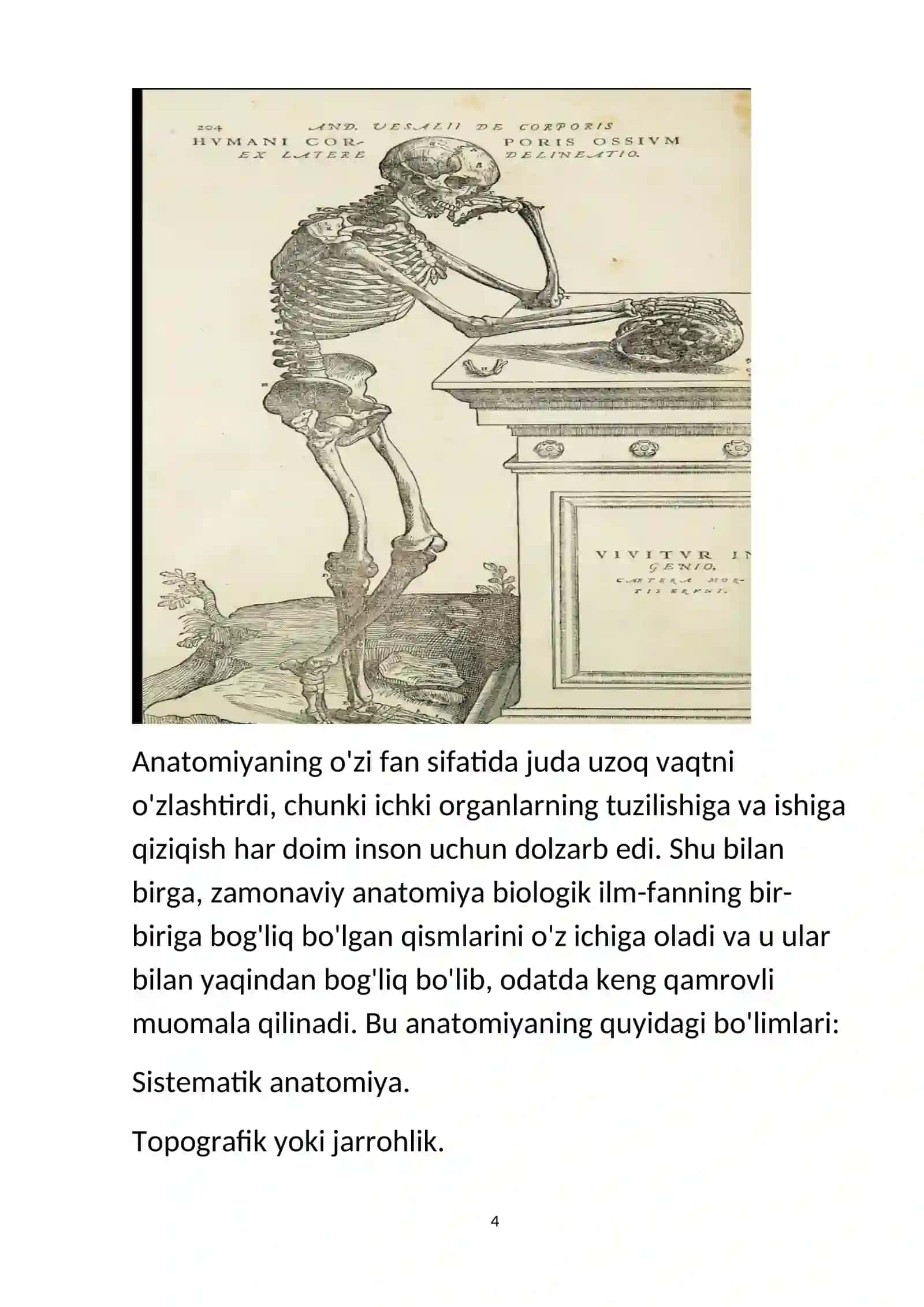 Anatomiya Fanning Qanday Turlari? Anatomiyaning Rivojlanish Tarixi 4