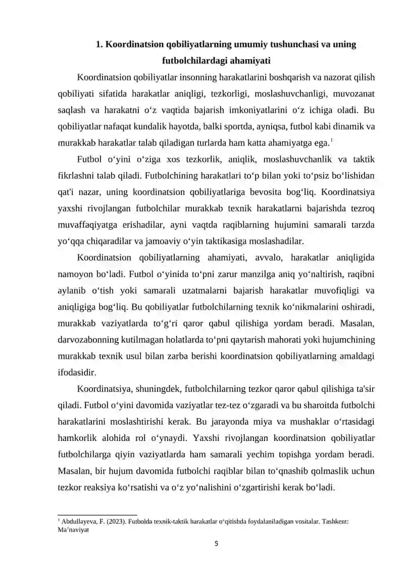 Futbolchilarda kordinatsion qobiliyatlarni tarbiyalash 4