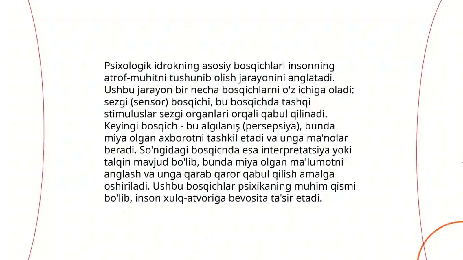 Idrok jarayoni va idrokdagi xatoliklar 4