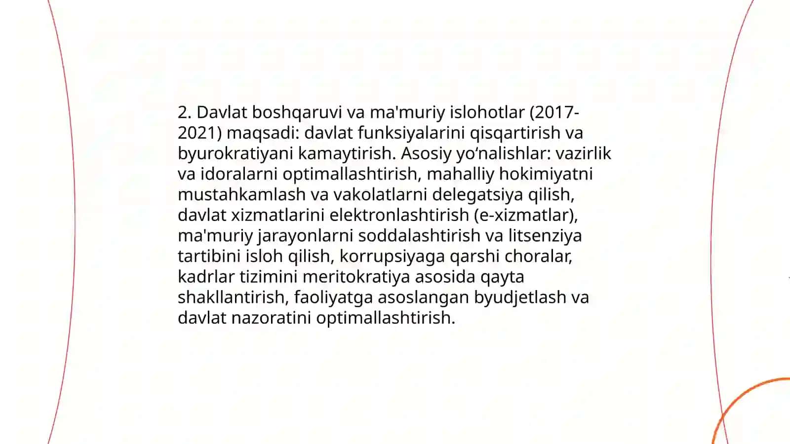 O‘zbekiston Respublikasi Harakatlar strategiyasi 2017-2021 4