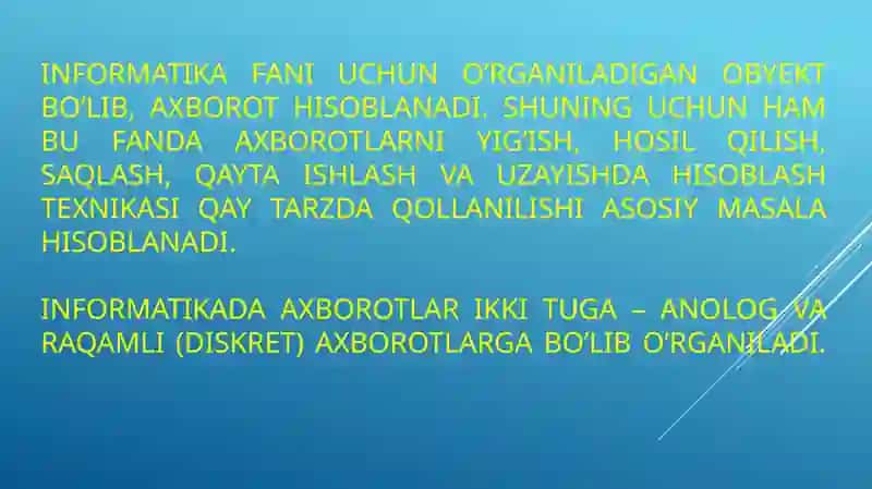 Matematik modellashtirish fanidan axborot texnologiyalari 4