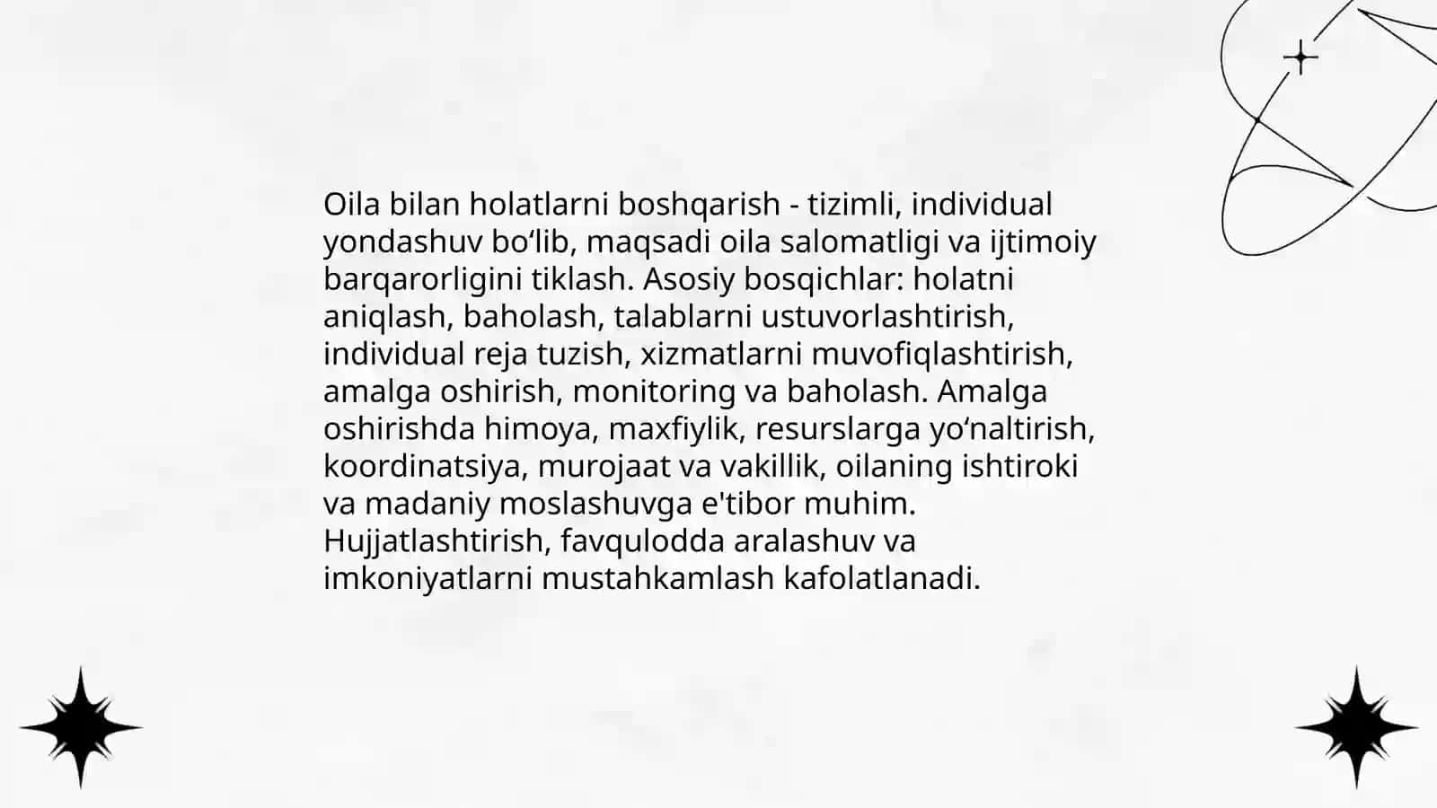 Oilalar bilan ijtimoiy ish olib borish 4