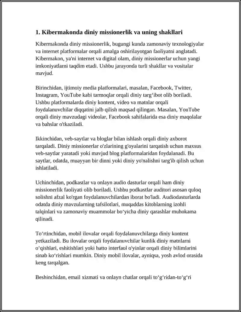 KIBERMAKONDA DINIY MISSIONERLIK EKSTRIMIZM TERRORIZM 4