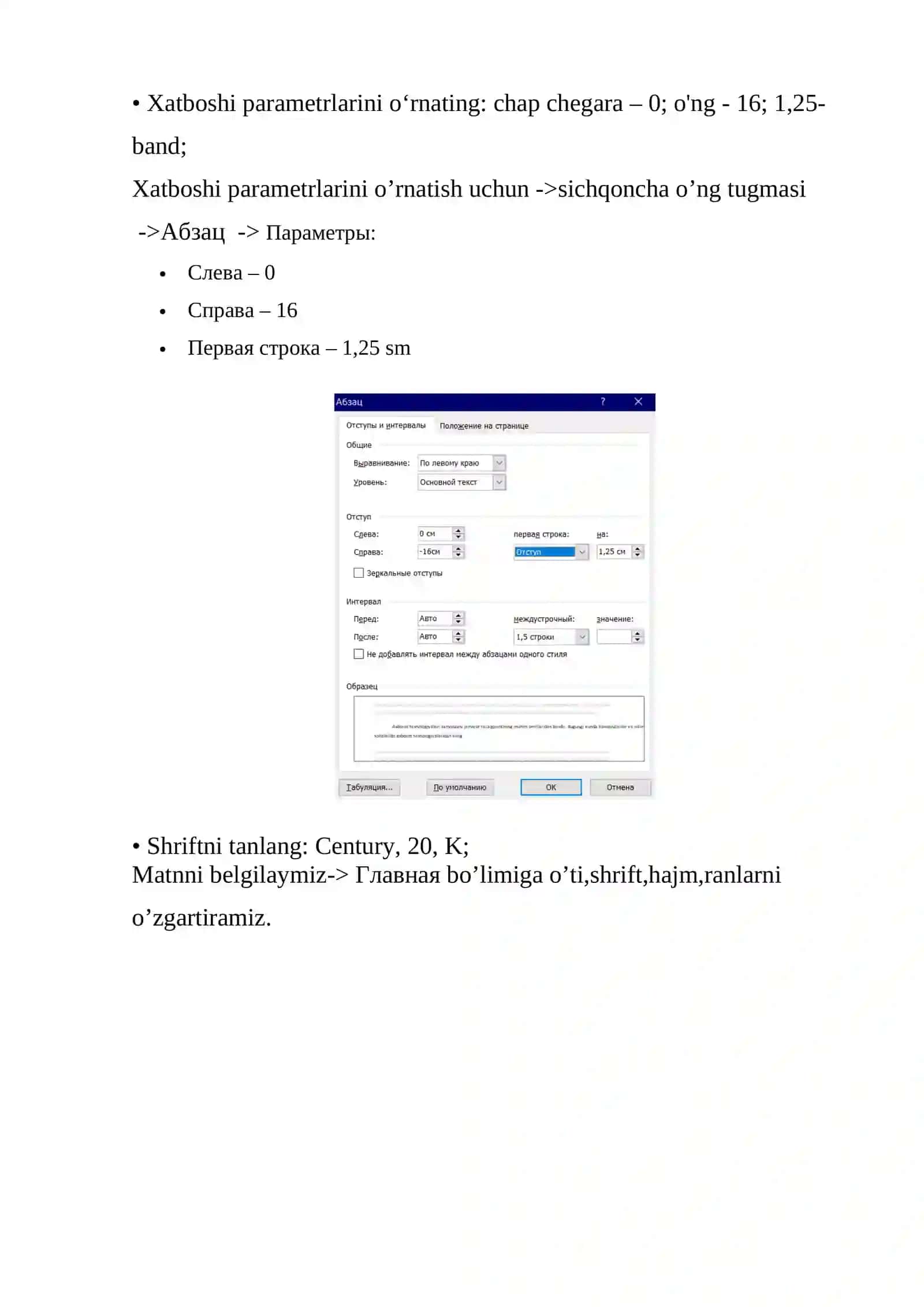 MS EXCEL BO'YICHA AMALIY ISHI 4