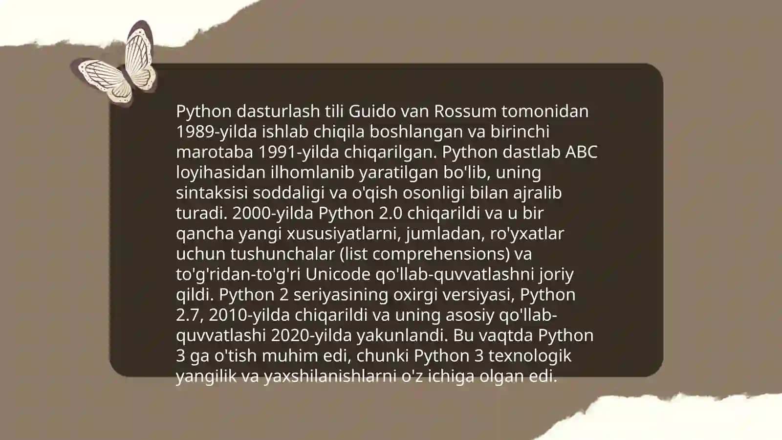 Python dasturi 4