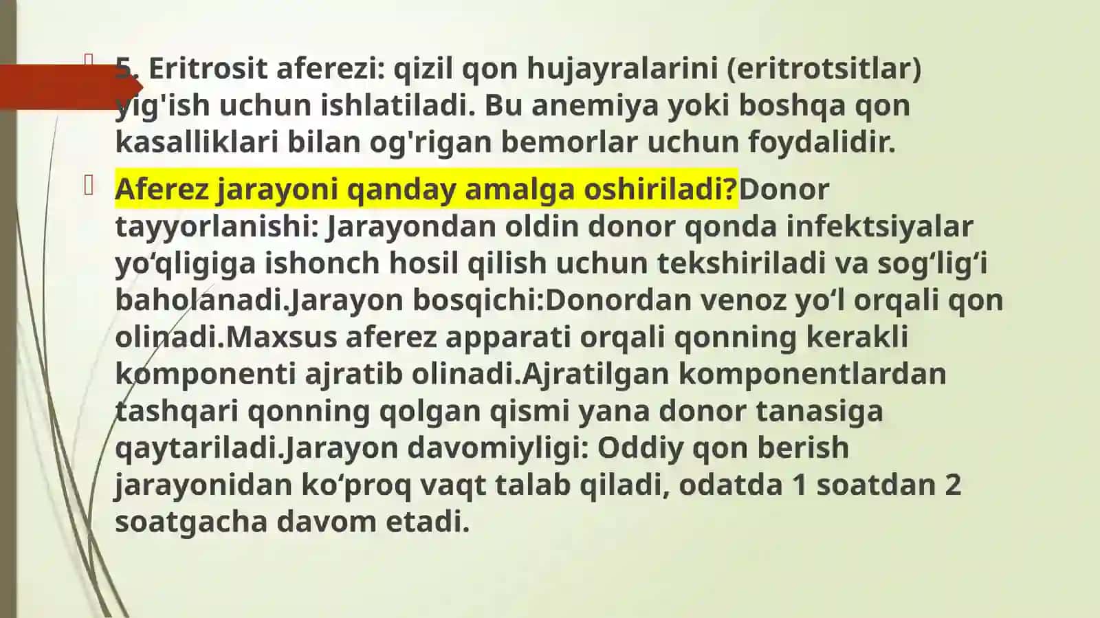 Aferez usullari 4