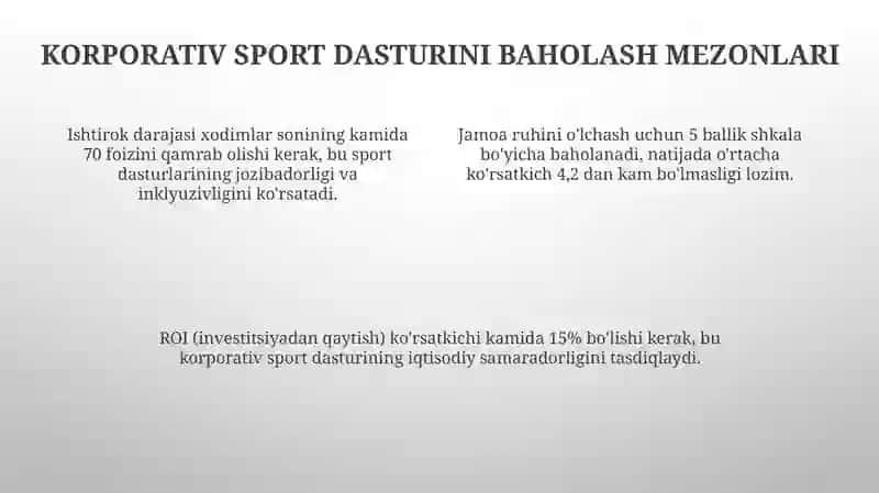 Korporativ sport dasturlari 4