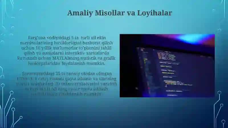 MATLABning Grafik Imkoniyatlari 4