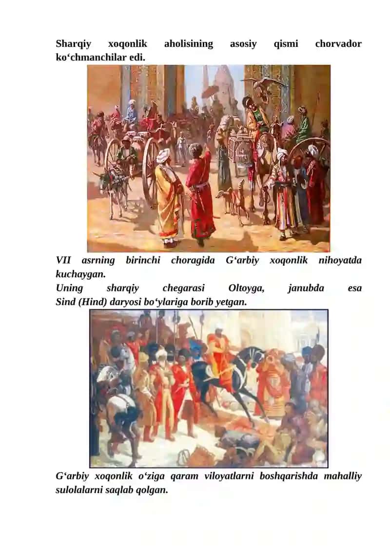 G'arbiy Turk xoqonligi 4