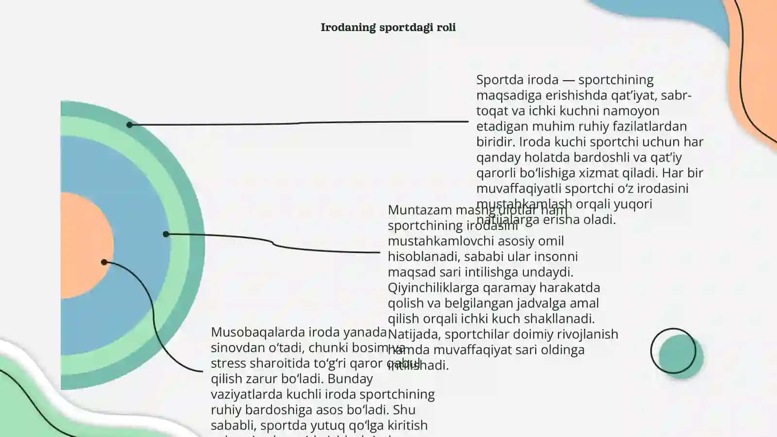 Sportchining irodasining rivojlanishi 4