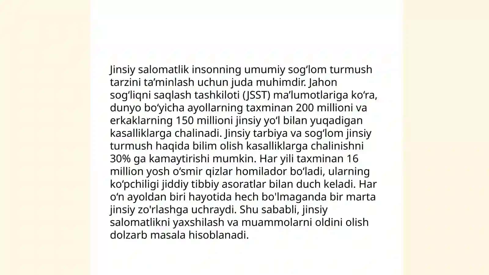 Jinsiy aloqa 4