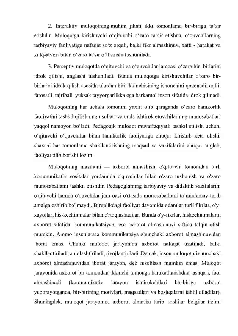 Muloqot va uning turlari haqida umumiy ma'lumotlar 4