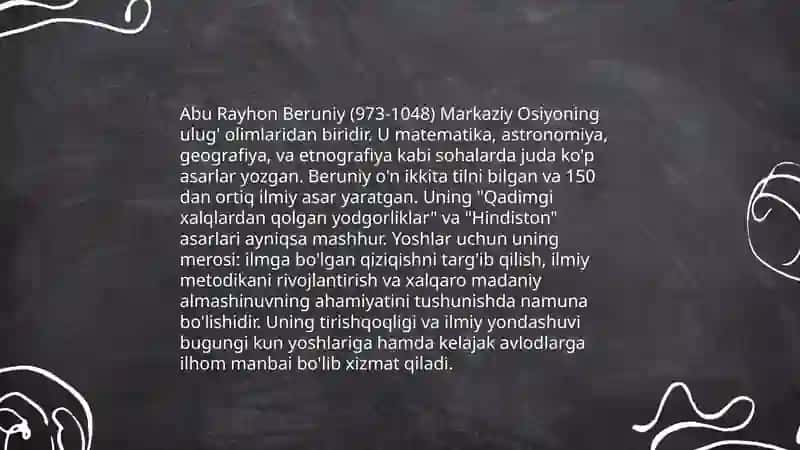 Alisher Navoiy va yosh avlodning bilim olishida uning o'rni 4