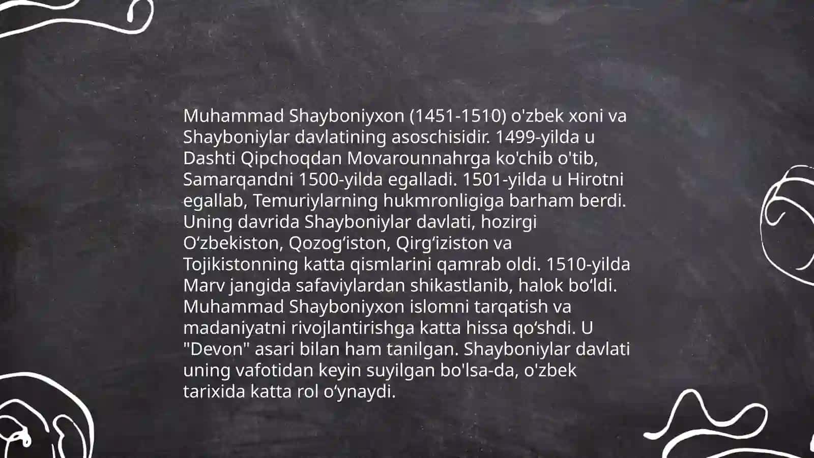 Shayboniylar davlati 4