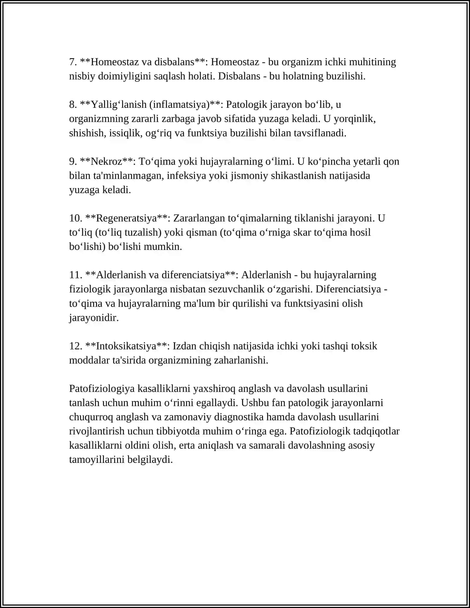 PATALOGIK FIZIOLOGIYA DAN REFARAT 4
