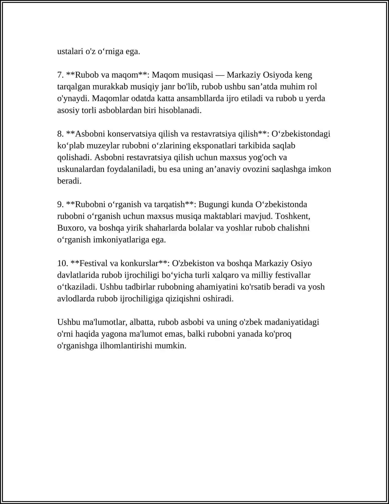 PRIMA RUBOB TARIXI 4