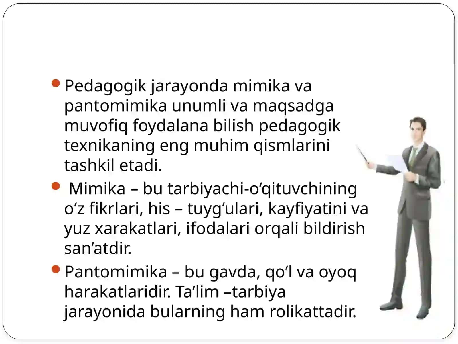 O’qituvchining kasbiy faoliyatida pedagogik texnikaning ahamiyati 4