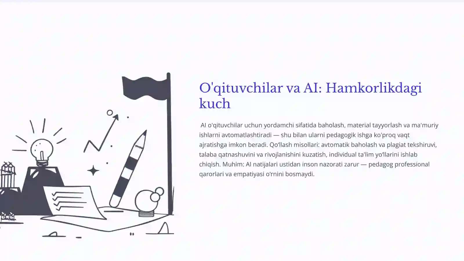 Sun'iy intellekt (AI) ta'lim va ish hayotini qanday o'zgartirmoqda? 4