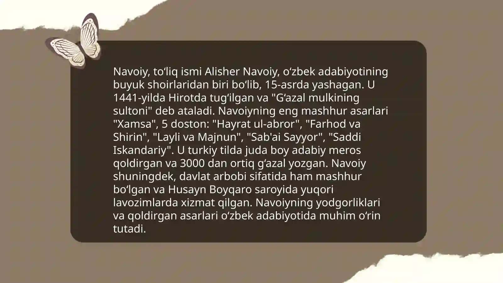 Navoiy-ğazal mulkining sultoni 4
