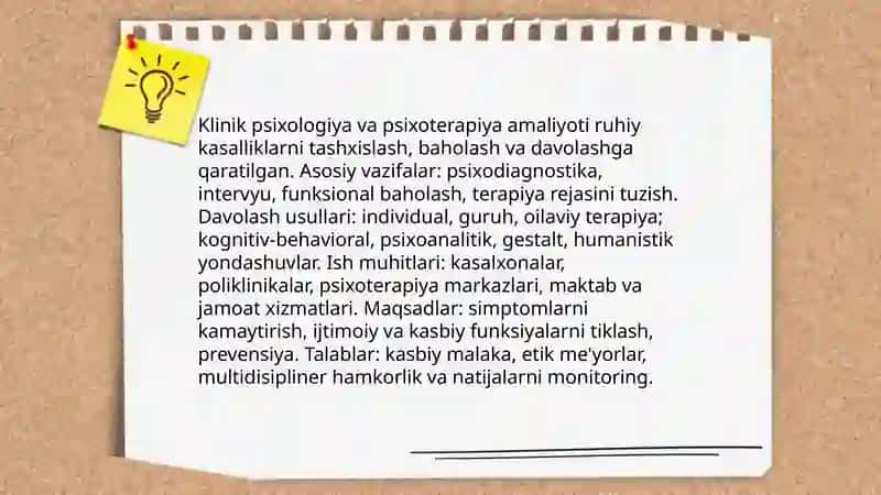 Pisixologiya tarmoqlari va pisixolog kasbiy faolyati 4