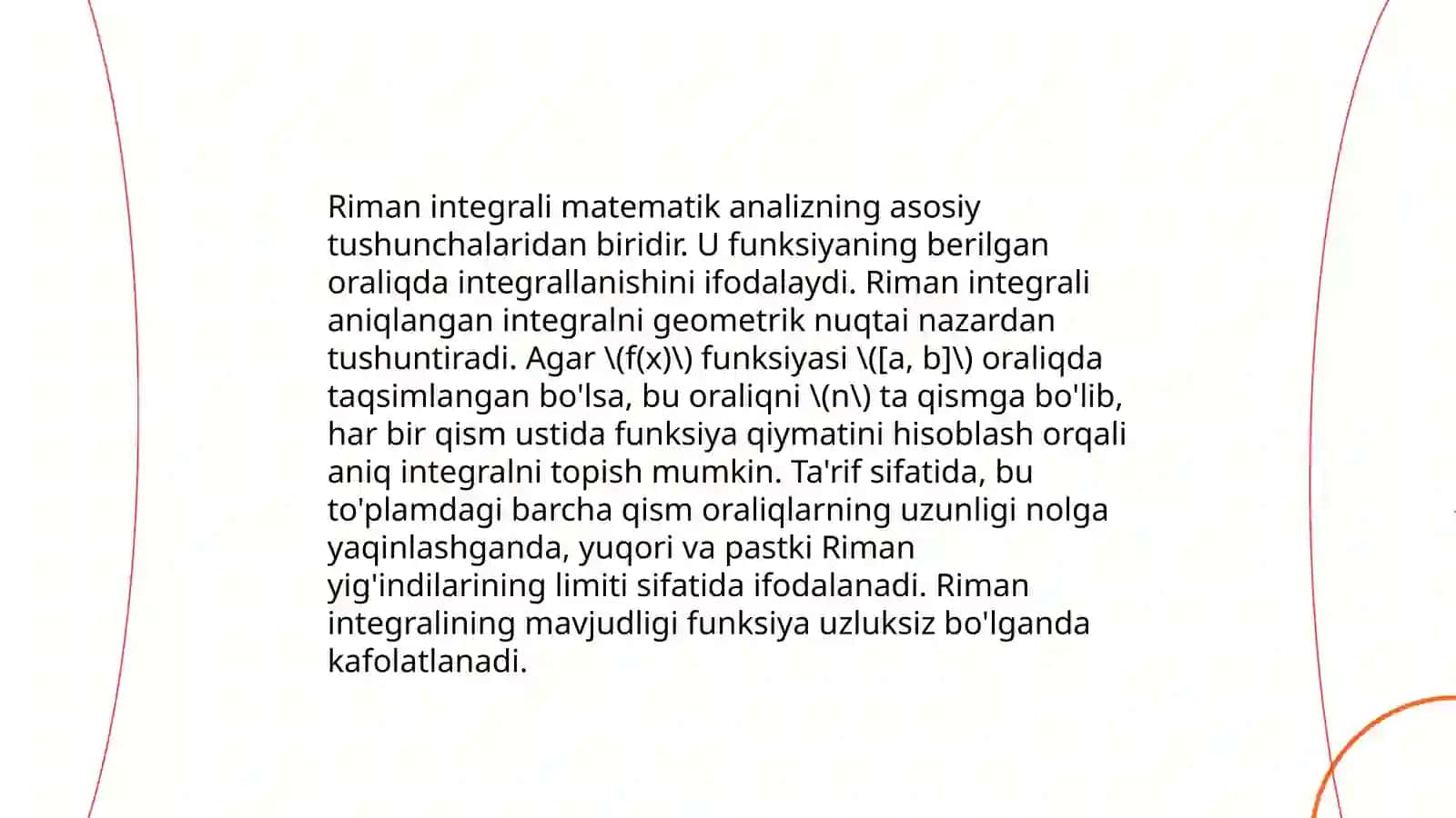 Aniq integral ta’riflari 4