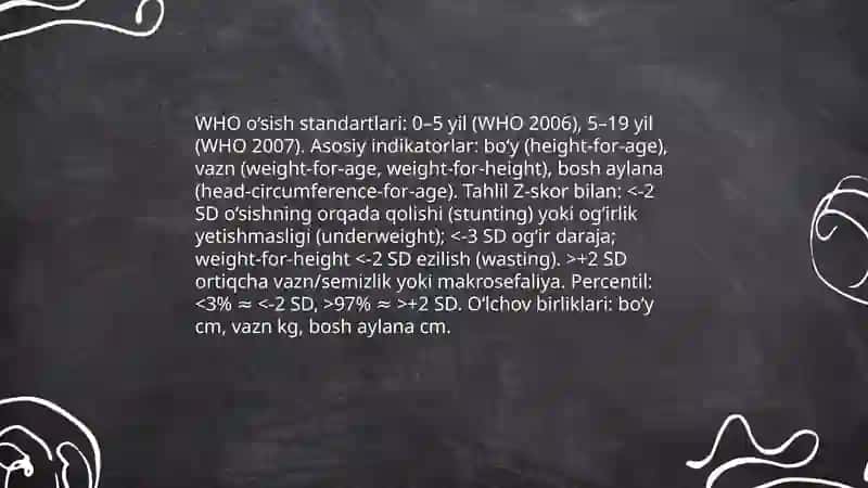 Jismoniy rivojlanishni oʻrganish usullari 4