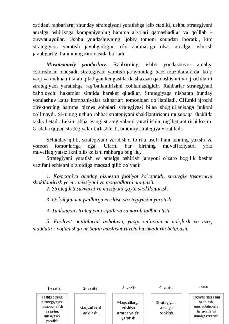 Sanoat korxonalari strategiyasi 4