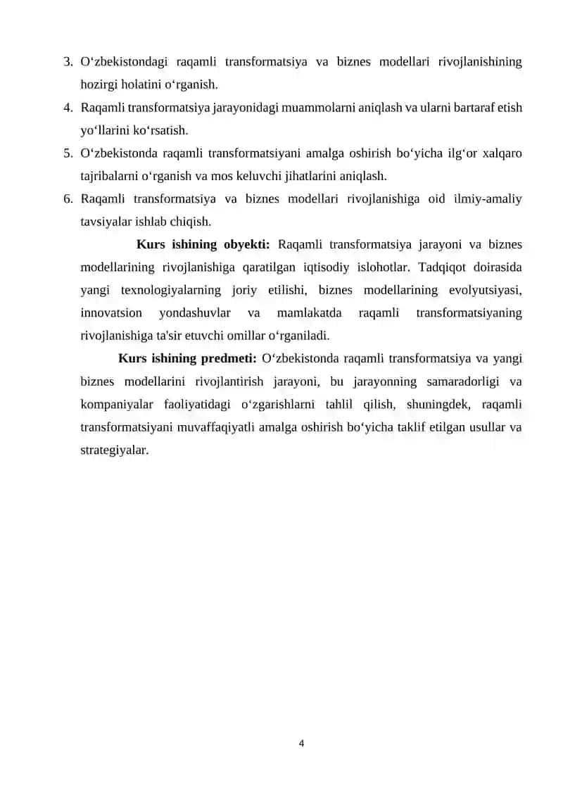 Raqamli transformatsiya va biznes modellarining rivojlanishi 4