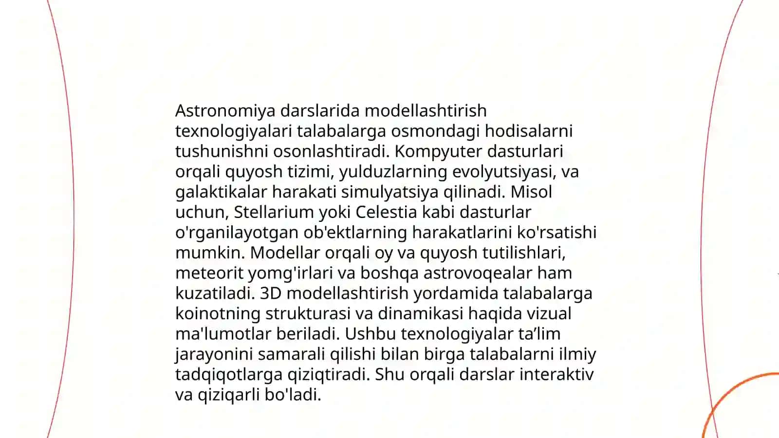 Fizika va astranomiya talimida loyihalashtirish va modellashtirish talim texnologiyalarini qollash metodikasi 4
