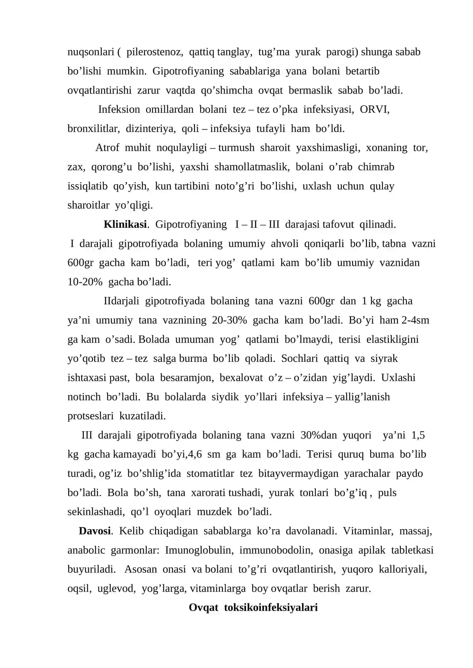 Turli yoshdagi bolalarda uchraydigan oshqozon ichak kasalliklari 4