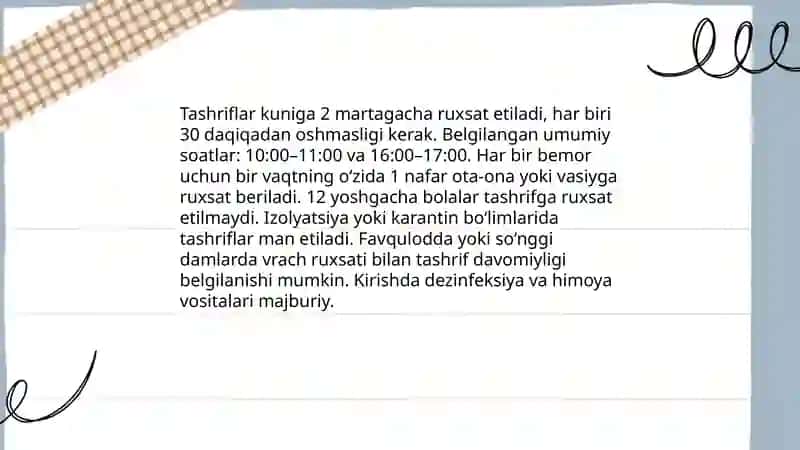 Bolalar kasalxonasining sanitar epidemiologik rejimi 4
