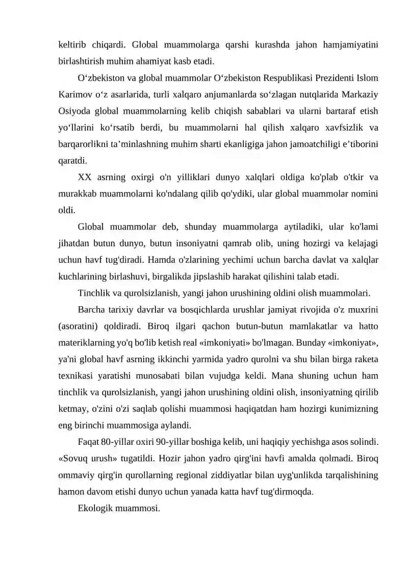 GLOBAL MUAMMOLAR 4