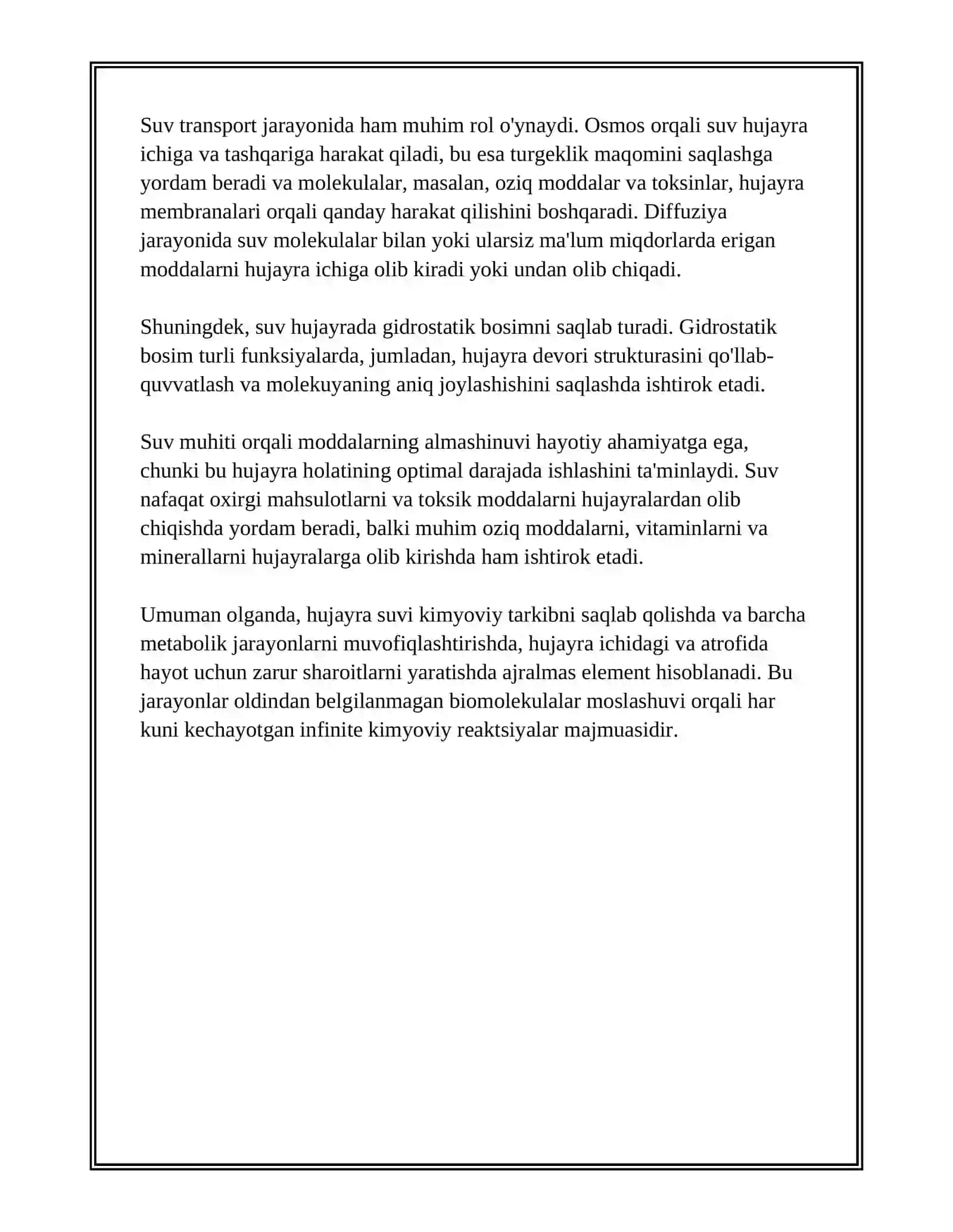 HUJAYRANING KIMYOVIY TARKIBI ASOSIY ZAHIRA MODDALAR VA ULARNING MODDALAR ALMASHINUVIDAGI VAZIFASI 4