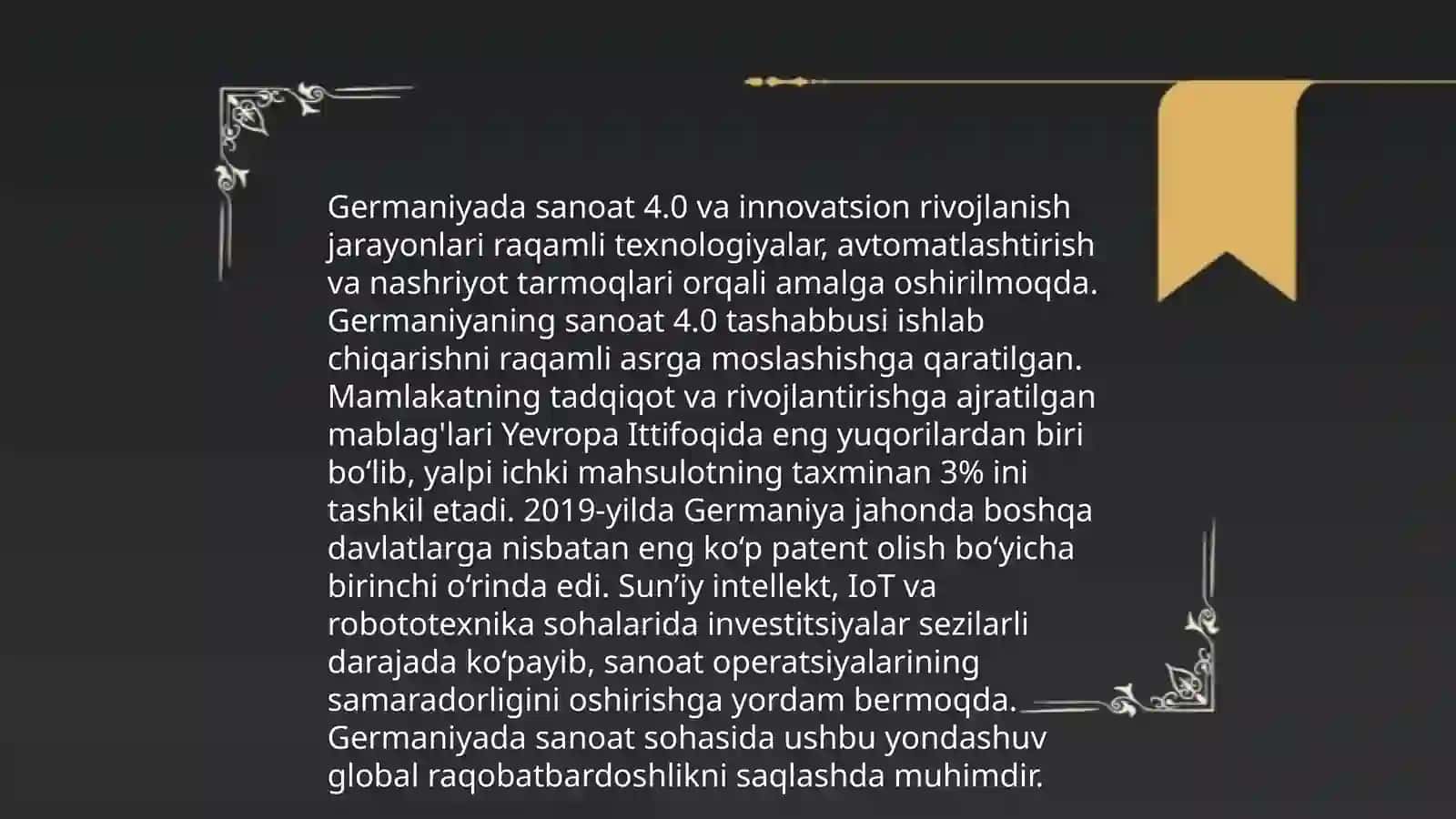 Dunyodagi innovatsion iqtisodiyot tajribalari 4
