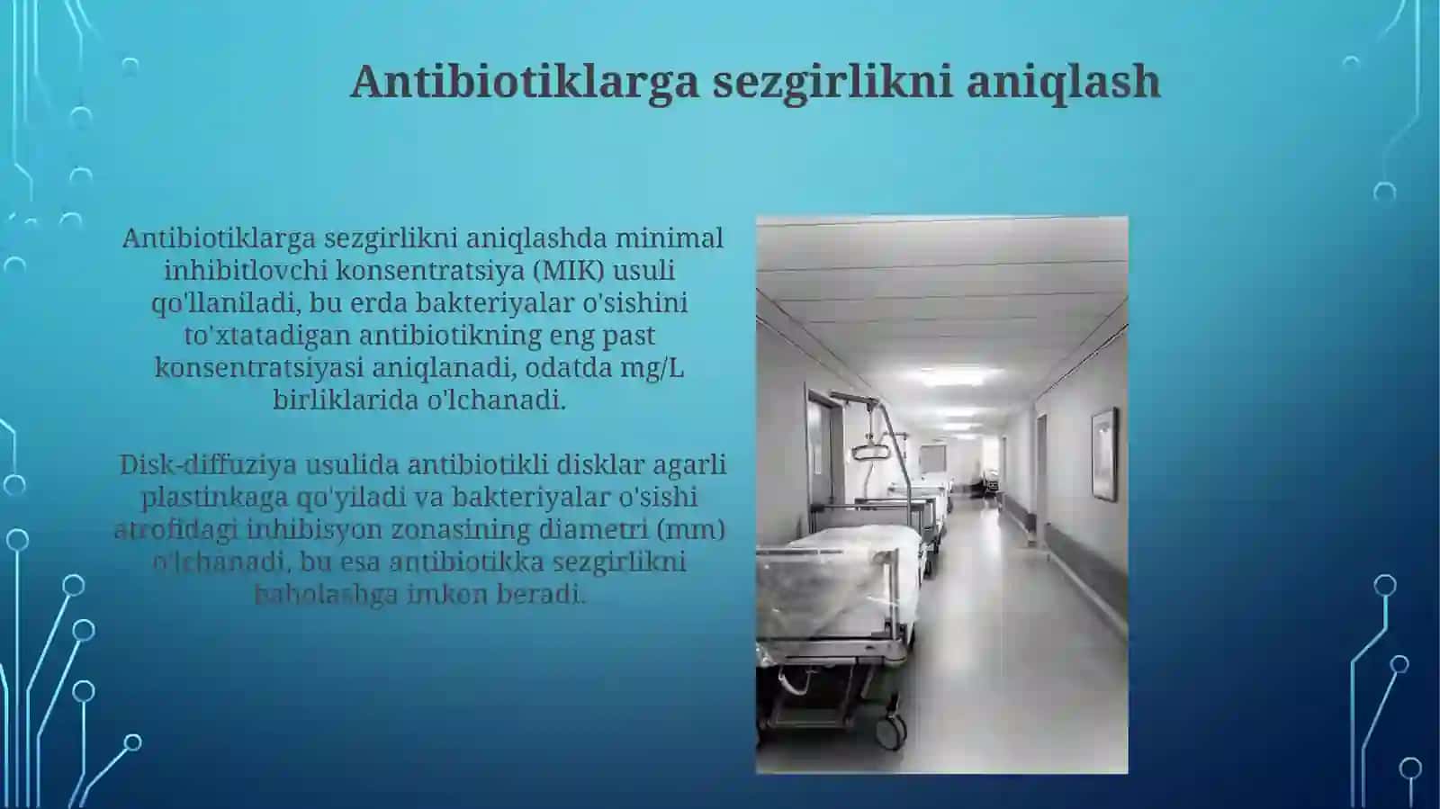Kasalxona ichida tarqaluvchi yotrogen yuqumli kasalliklar qoʻzgʻatuvchilari va laboratoriya tashxisi 4