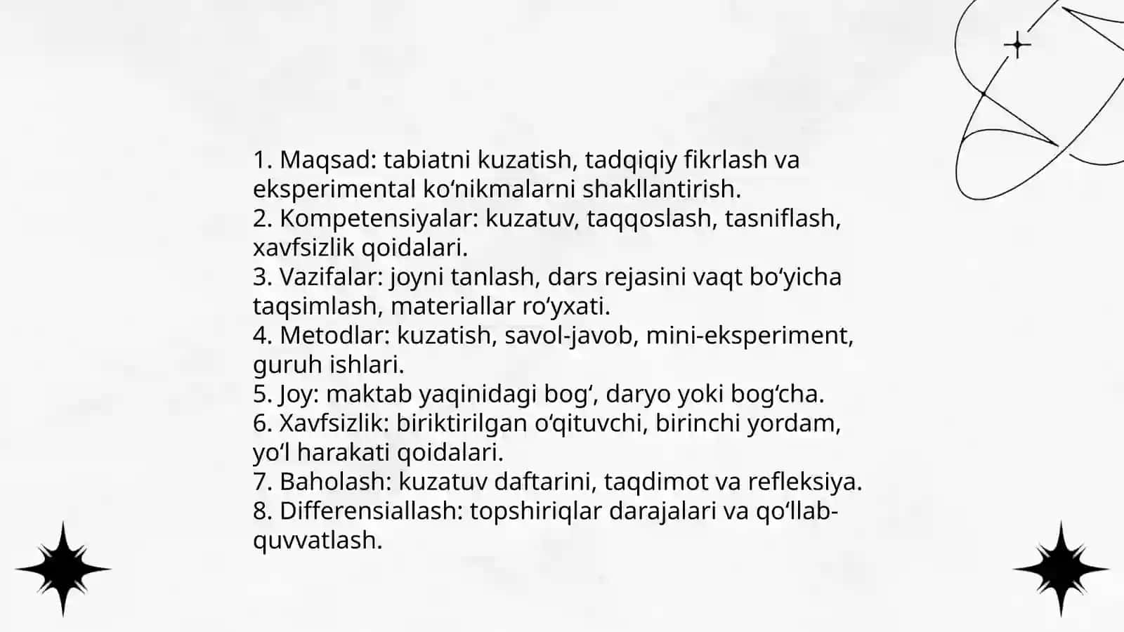 Boshlangʻich taʼlim tabiiy fanlarida ekskursiya darslari 4