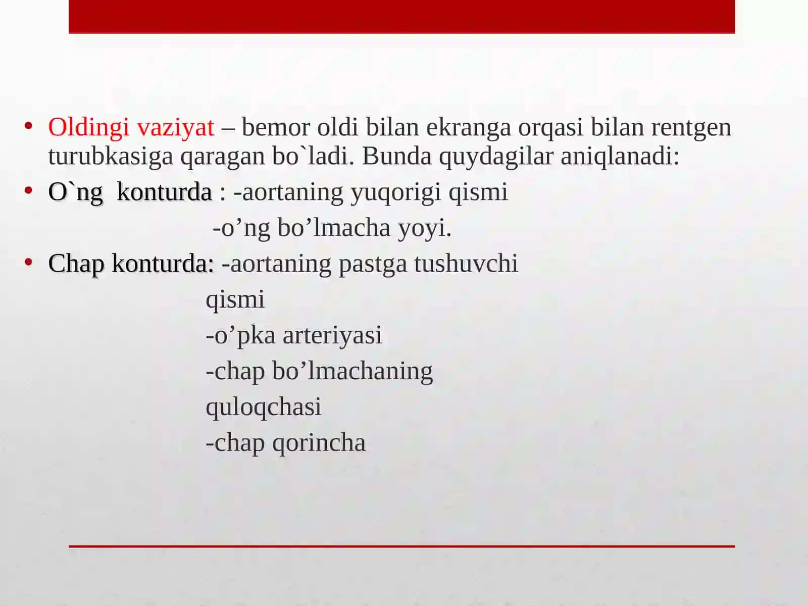 Yurak va yirik qon-tomirlar kasalliklarining kompleks nur diagnostikasi 4