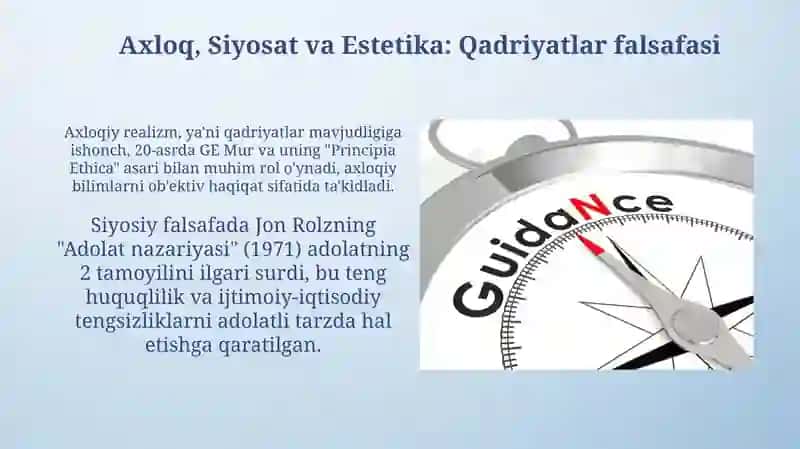 Yangi va eng yangi davr falsafasinig ustuvor yoʻnalishlari 4