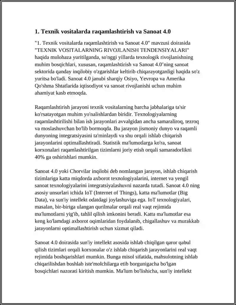 TEXNIK VOSITALARNING RIVOJLANISH TENDENSIYALARI 4