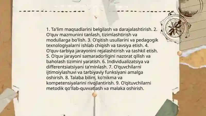 Didaktika talim nazariyasining mohiyati 4