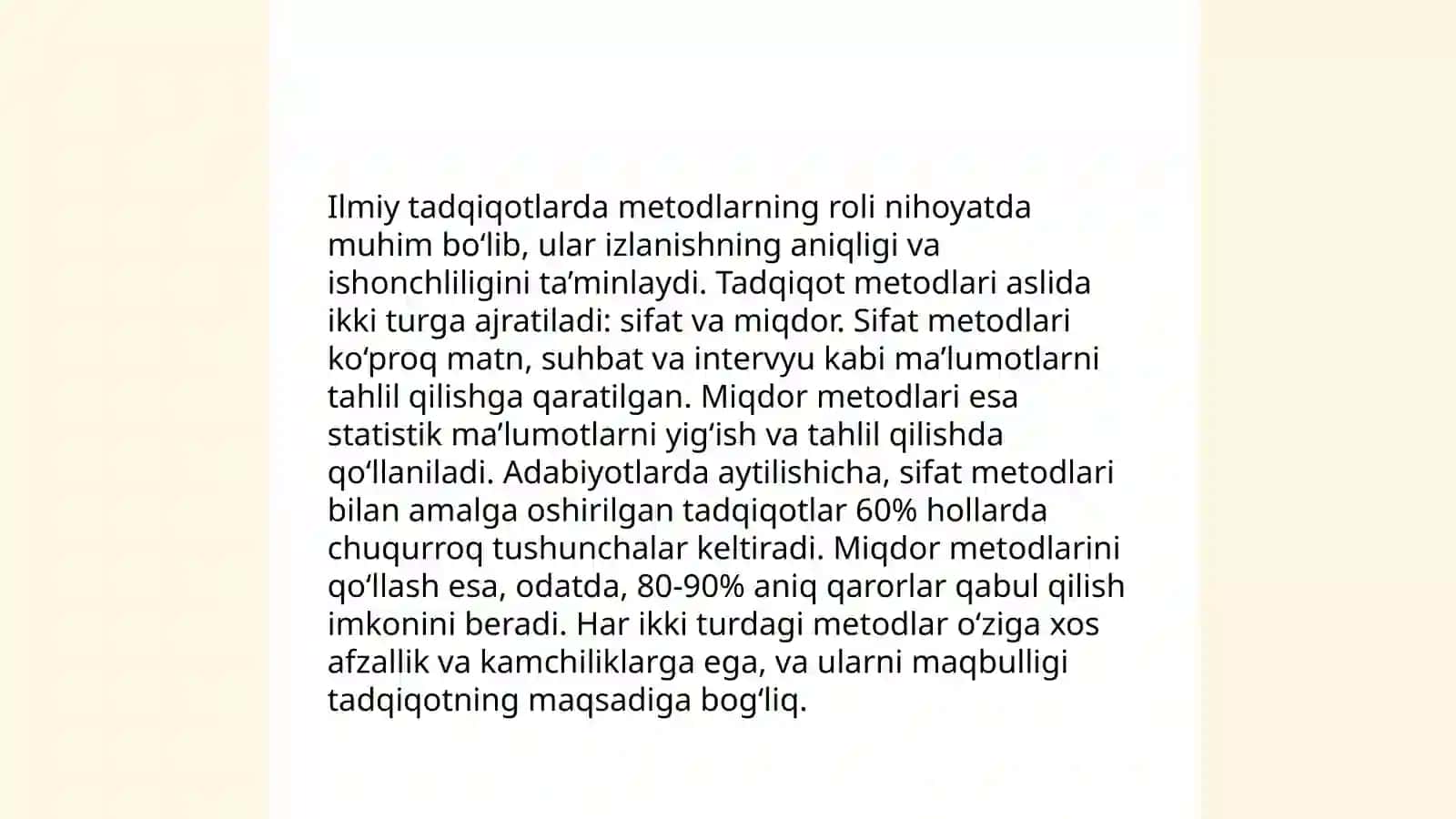 Metod, metodologiya va metodika haqida tushuncha 4