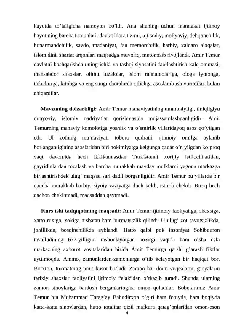Temuriylar Davrida Ijtimoiy-Iqtisodiy Hayot 4