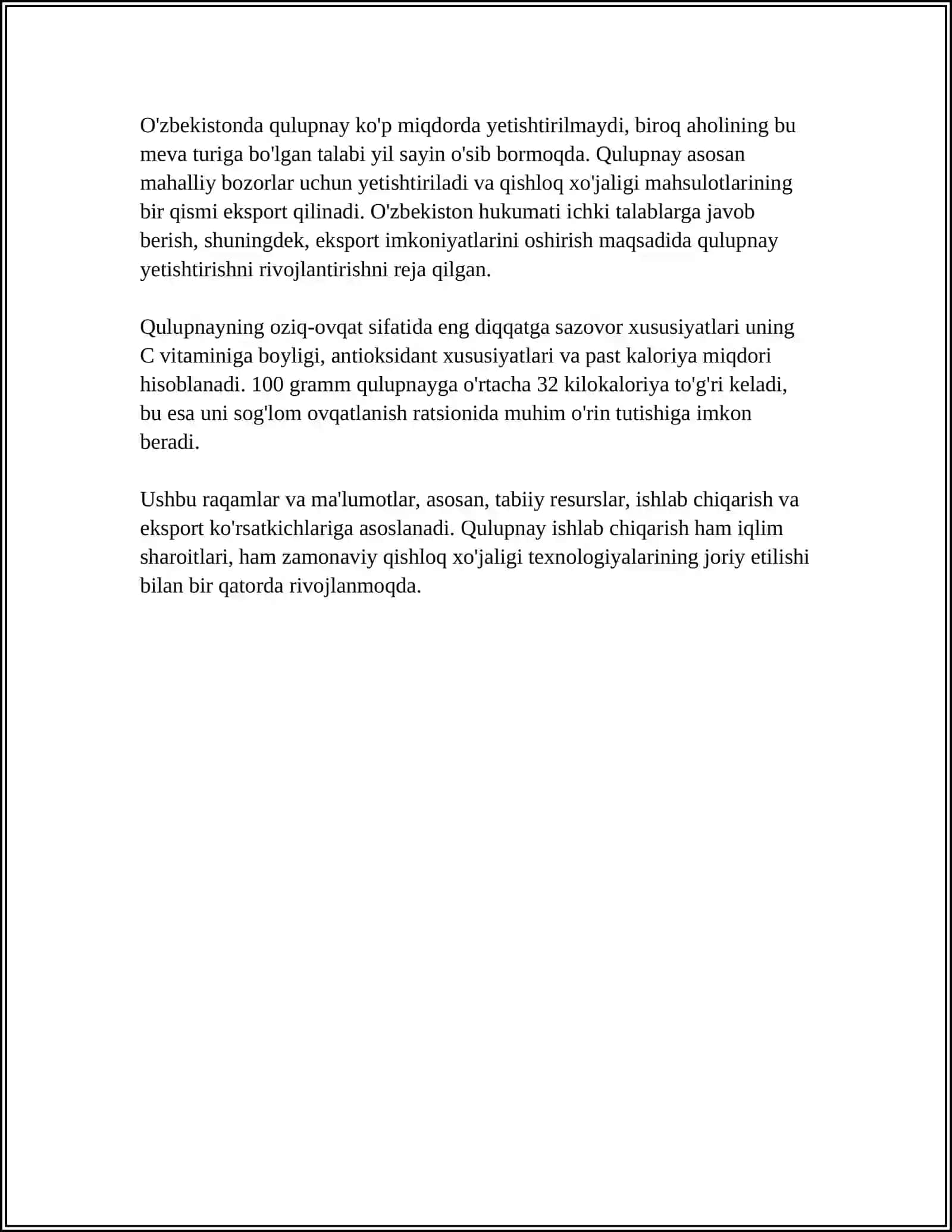 Qulupnay Voqeasi 4