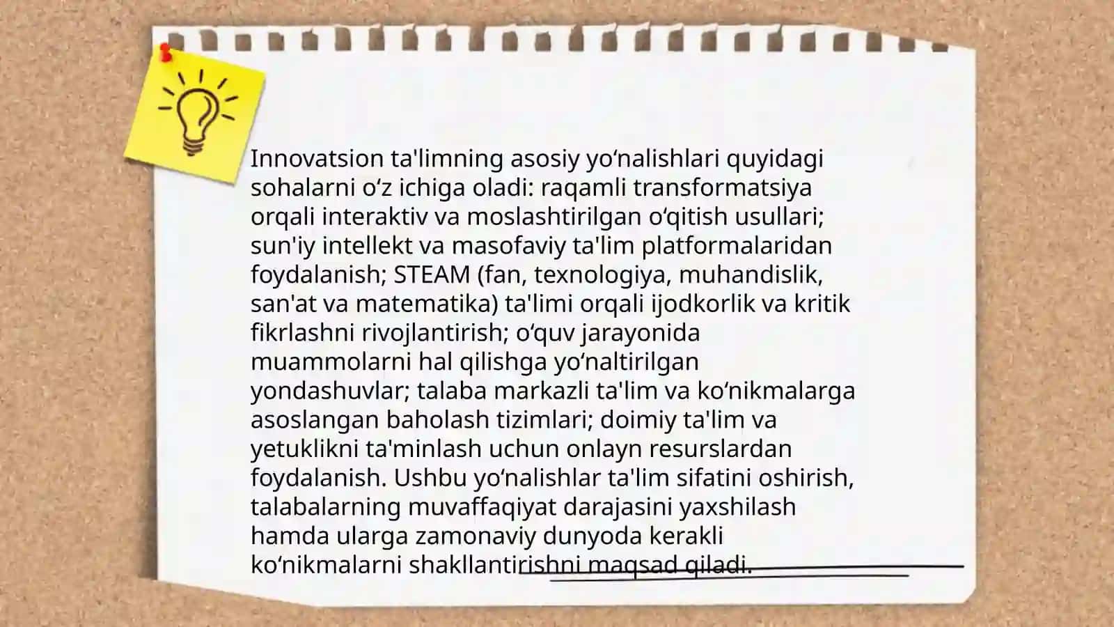 Innovatsion ta’limning rivojlanish tarixi. Innovatsion pedagogika tushunchasi 4