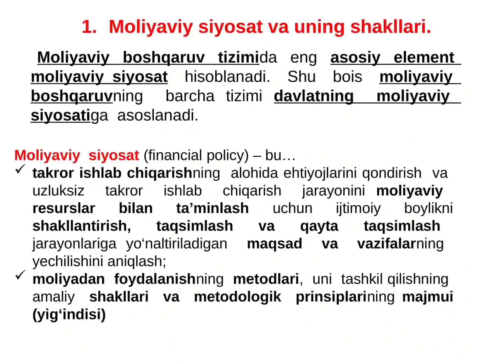 Biznesda moliyaviy qarorlarni qabul qilish asoslari 4