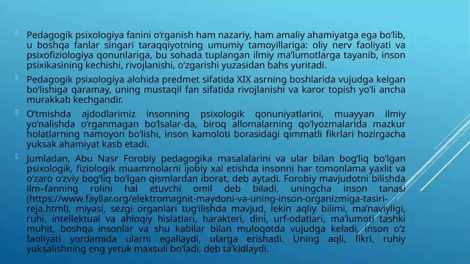 Pedagogik psixalogiyaning yuzaga kelish tarixi 4