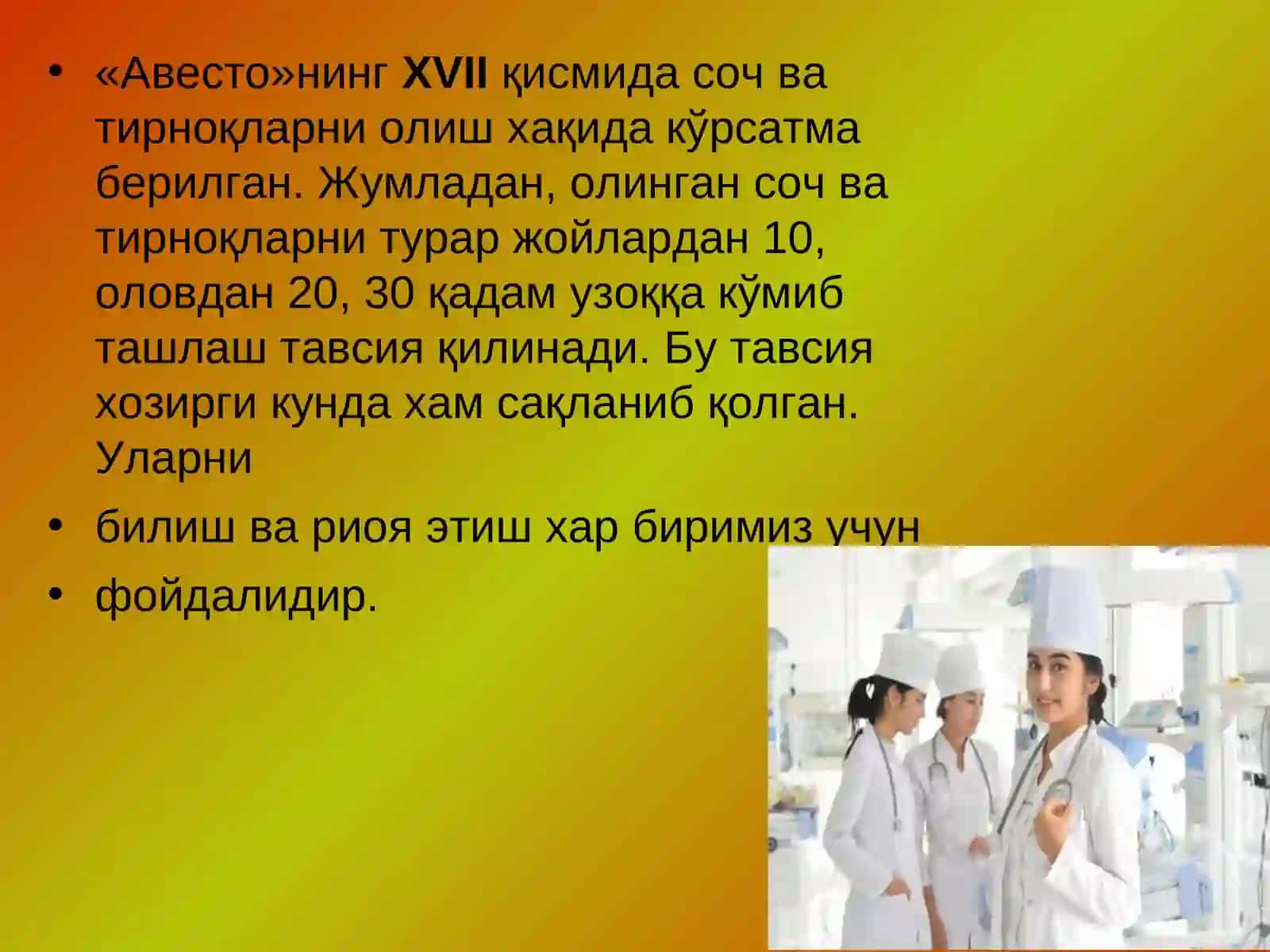Ҳамширалик иши 4